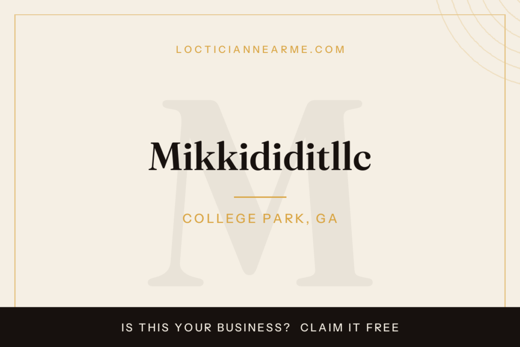 Mikkididitllc loctician in College Park, GA — locs, retwist and natural hair care