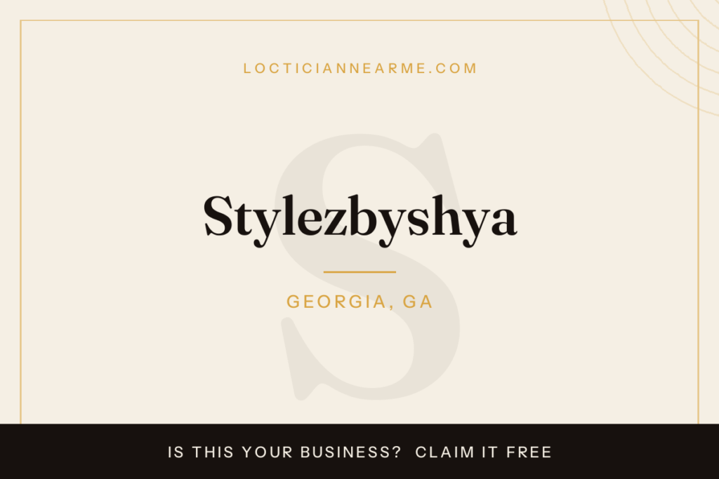 Stylezbyshya loctician in Georgia, GA — locs, retwist and natural hair care