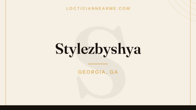 Stylezbyshya loctician in Georgia, GA — locs, retwist and natural hair care